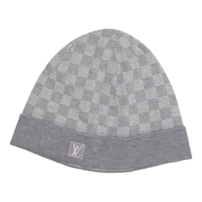 Bonnet (Gris) de Louis Vuitton Élasthane, Laine