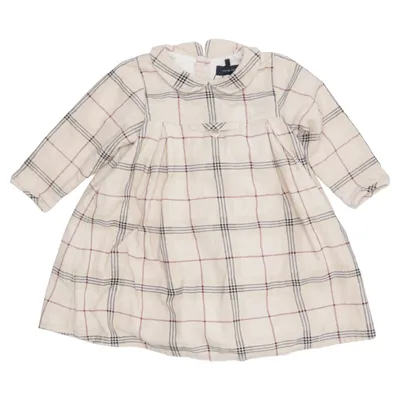 Dress (Beige, Multicolored) from Burberry Cotton