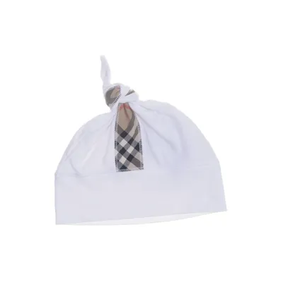 Muts (Wit) van Burberry Katoen, Elastaan
