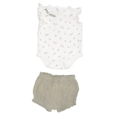 Set (White, Pink, Green) from René Rofé Cotton