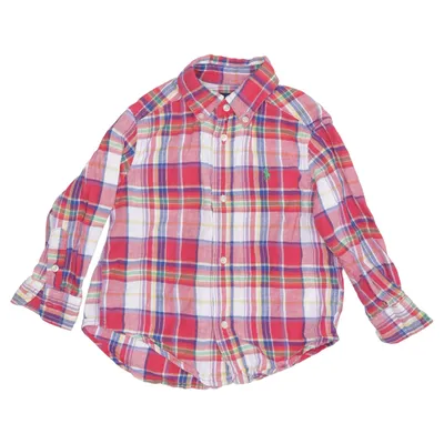 Overhemd (Roze, Meerkleurig) van Ralph Lauren Katoen, Linnen