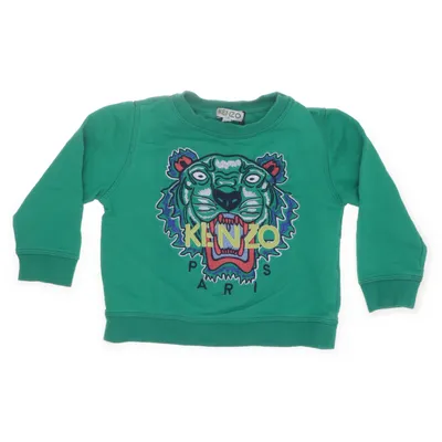 Collegetröja (Grön, Flerfärgad) från Kenzo Kids Bomull