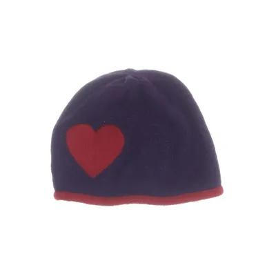 Hat (Purple, Red) from Moschino Angora, Nylon, Wool