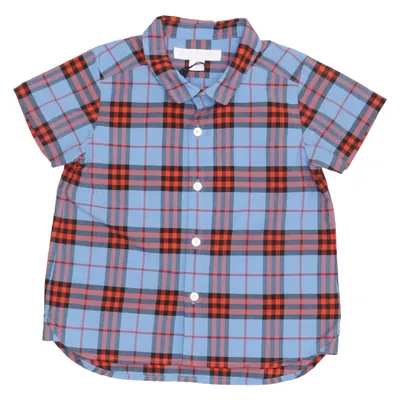 Kortärmad skjorta (Blå, Röd, Svart) från Burberry Children Bomull