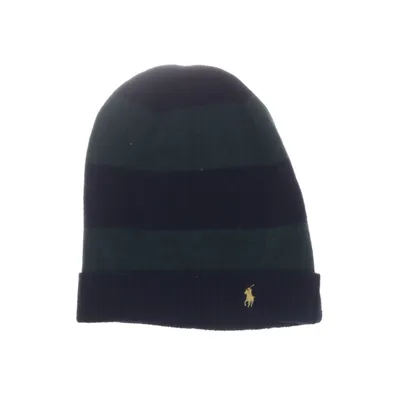 Beanie (Blue, Green) from Polo Ralph Lauren Rabbit fur, Cashmere, Nylon, Viscose