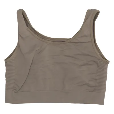 Sports bra (Gray) from Rick Owens Elastane, Polyester