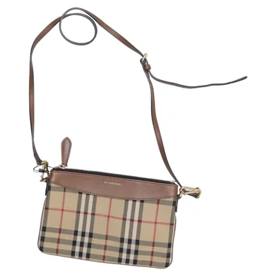 Axelremsväska (Beige) från Burberry Polyamid