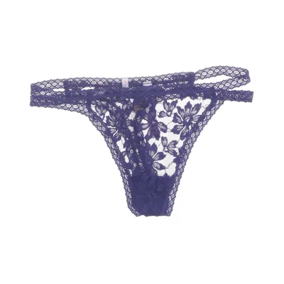String (Blauw) van Pink Victoria's Secret Elastaan, Polyamide