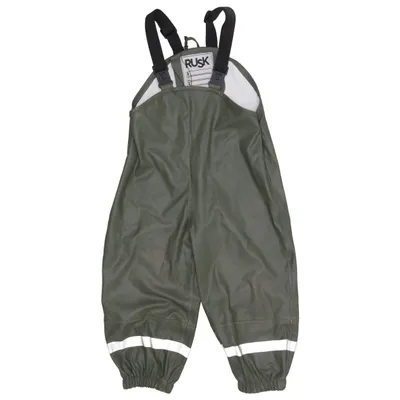 Rain pants (Green) from Rusk Polyester, Polyurethane