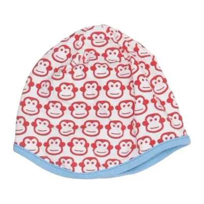 Beanie (Wit, Rood, Blauw) van Loud + Proud