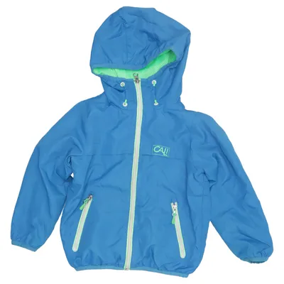 Regnjacka (Blå, Grön) från Cali Polyester