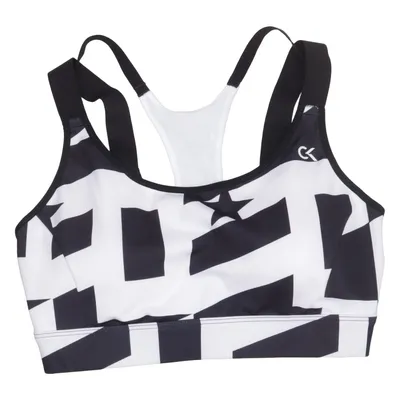 Sports bra (Black, White) from Calvin Klein Performance