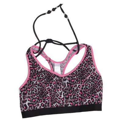 Sports bra (Pink, Black, Gray) from Hoplun Elastane, Polyester