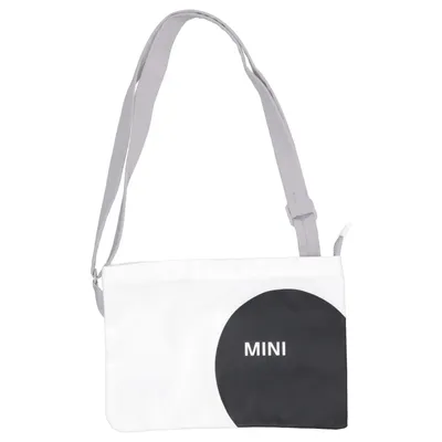 Shoulder-bag (White, Black, Gray) from Mini Recycled polyester