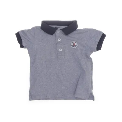 Poloshirt (Maglia Polo Manica Corta) van Moncler Katoen, Elastaan
