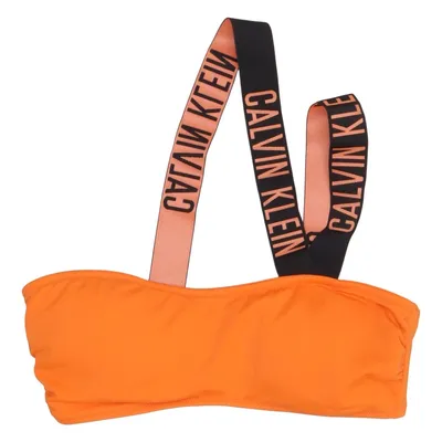 Bikini top (Orange) from Calvin Klein Swimwear Elastane, Polyamide