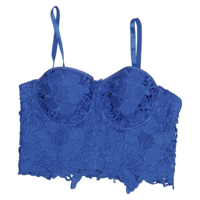 Bustier (Blå) från Evita Elastan, Polyester