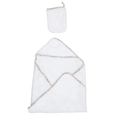 Badcape (Vit, Beige) från Burberry Children