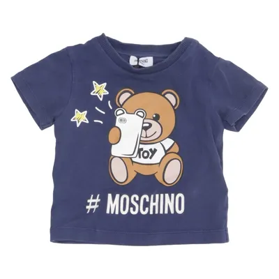 T-shirt (Blue) from Moschino Baby Cotton, Elastane