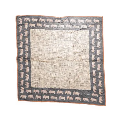 Handkerchief (Beige, Multicolored) from Jim Thompson