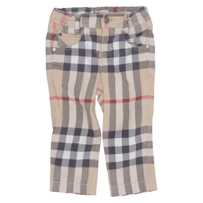 Bukser (Beige, Sort, Rød) fra Burberry Bomuld, Elastan