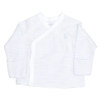 Cardigan cache-cœur (Bleu, Blanc) de Ralph Lauren Coton