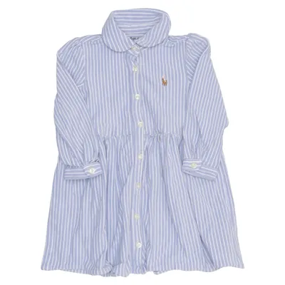 Robe chemise (Bleu, Multicolore) de Ralph Lauren Coton