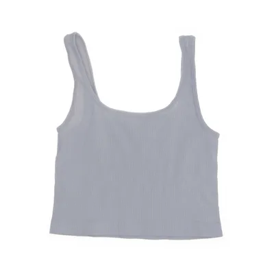 Sports bra (Gray) from Oqq Elastane, Nylon