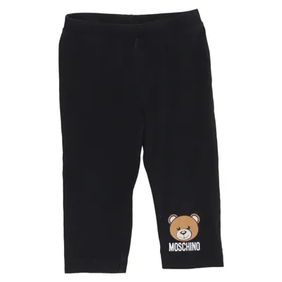 Leggings (Svart) från Moschino Baby Bomull, Elastan