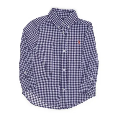 Buttondown-skjorta (Vit, Lila) från Ralph Lauren Bomull