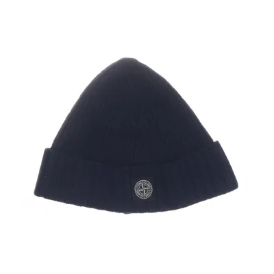 Bonnet (Bleu) de Stone Island Junior Cachemire, Polyamide, Viscose, Laine