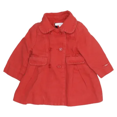 Manteau (Rouge) de Chloé Acétate, Bambou, Coton, Lin, Polyester, Viscose
