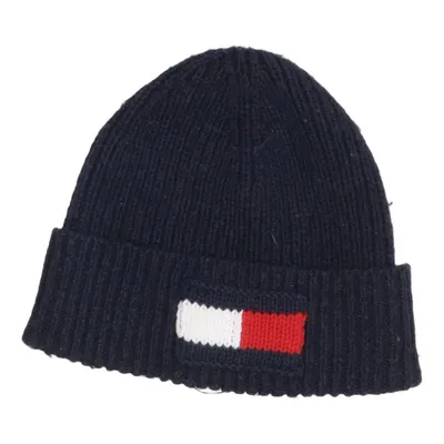 Beanie (Blauw, Meerkleurig) van Tommy Hilfiger Katoen