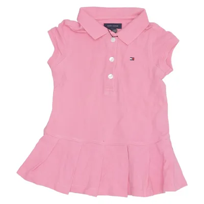 Robe polo (Rose) de Tommy Hilfiger Coton, Élasthane