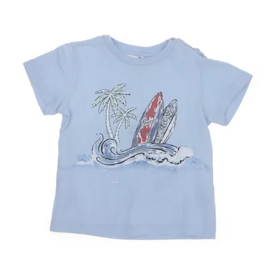 T-shirt (Blue, Multicolored) from Gucci Cotton