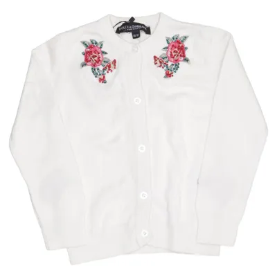 Cardigan (White, Multicolored) from Dolce & Gabbana Cotton