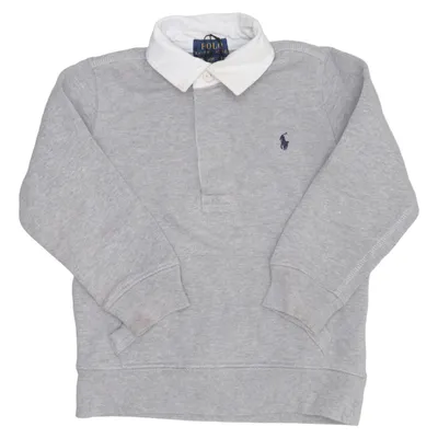 Rugby shirt (Grijs, Wit) van Polo Ralph Lauren Katoen, Polyester