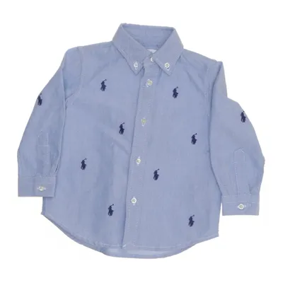 Buttondownskjorte (Blå) fra Ralph Lauren Bomuld