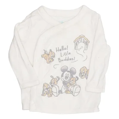 T-shirt à manches longues (Blanc) de Disney Baby