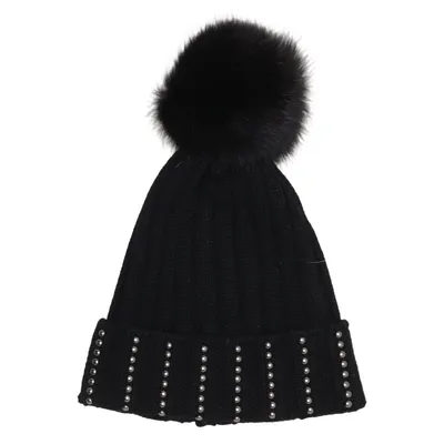 Pompon muts (Zwart) van Moncler