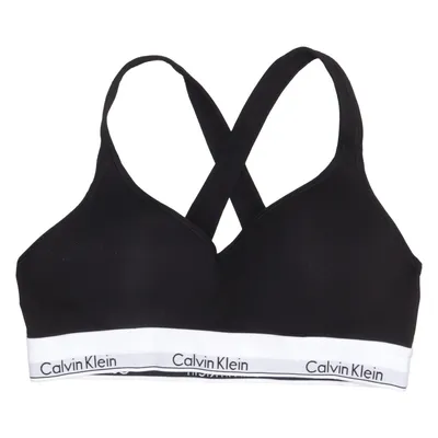 Sports-BH (Sort, Flerfarvet) fra Calvin Klein Bomuld, Elastan, Modal, Polyester