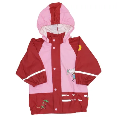 Rain jacket (Red, Pink, Multicolored) from Astrid Lindgren Polyester, Polyurethane