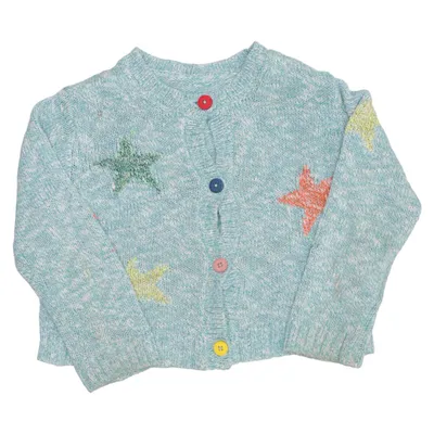 Kofta (Blå, Flerfärgad) från Stella McCartney Kids Bomull, Polyester