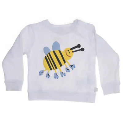 Sweatshirt (White, Multicolored) from Stella McCartney Cotton, Elastane