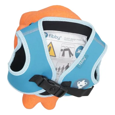 Gilet de natation (Bleu, Orange) de Fibby