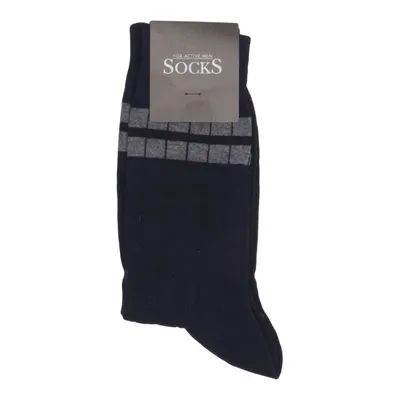 Strømper (Blå, Grå, Sort) fra Socks Bomuld, Elastan, Polyamid