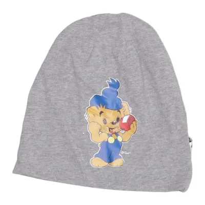 Bonnet (Gris, Multicolore) de Bamses Värld Coton