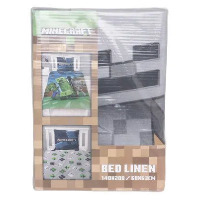 Bed set (Gray, Green, Multicolored) from Mojang