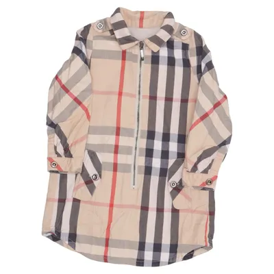 Robe (Beige, Noir, Rouge) de Burberry Coton