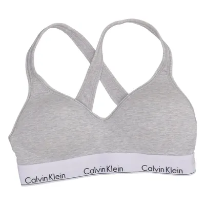 Brassière (Gris) de Calvin Klein Élasthane, Polyamide, Polyester
